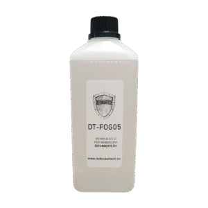 Defendertech DT-FOG05 - Recarga de líquido de niebla. 0,5 L