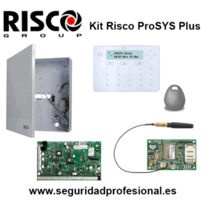 Risco RM512PR0100 - Kit ProSYS Plus con módulo 2G y teclado Elegant proximidad